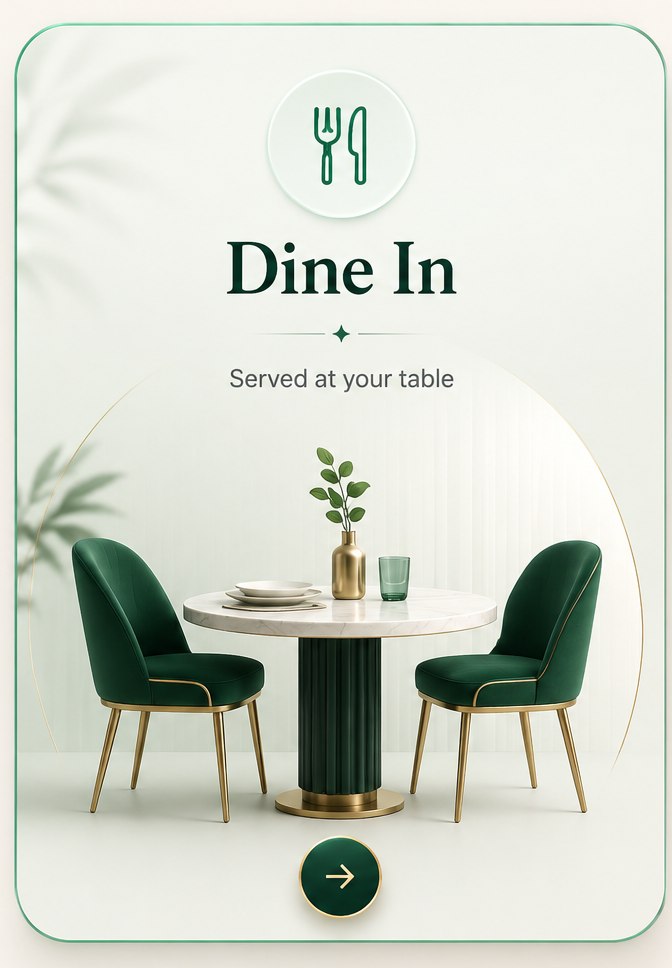 Dine in — served at your table